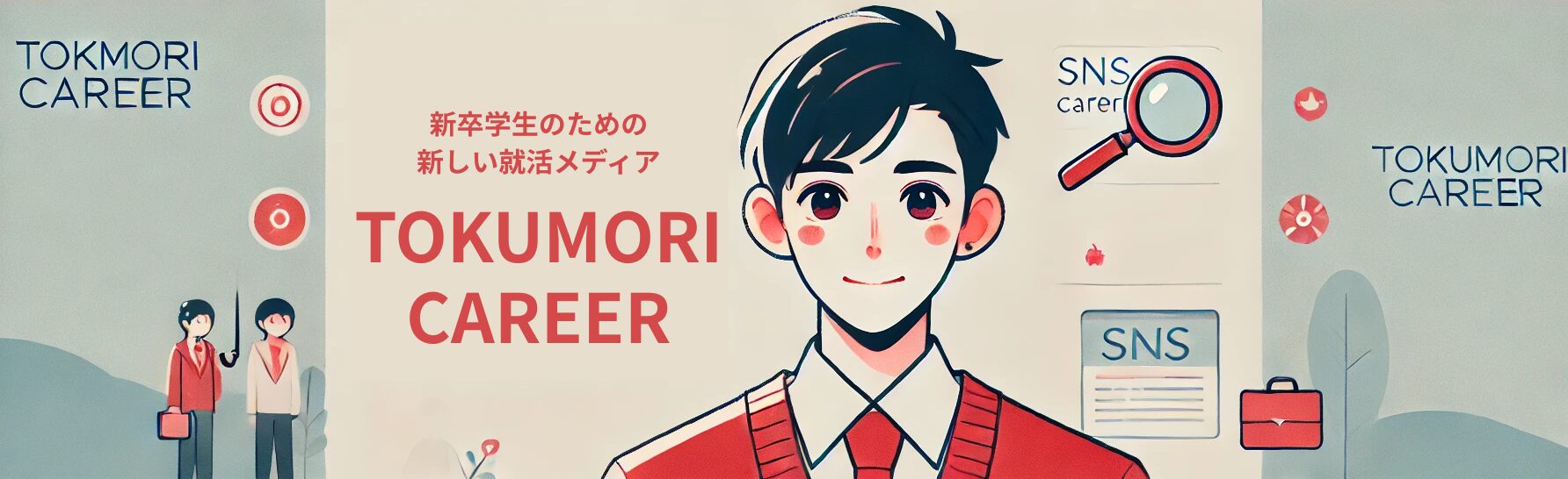 あなたの本当に欲しい情報をお届け、新卒学生のための就活情報メディア